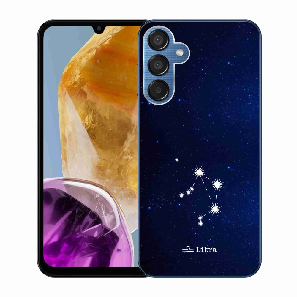 Gélový kryt mmCase na Samsung Galaxy M15 5G - súhvezdie Váhy