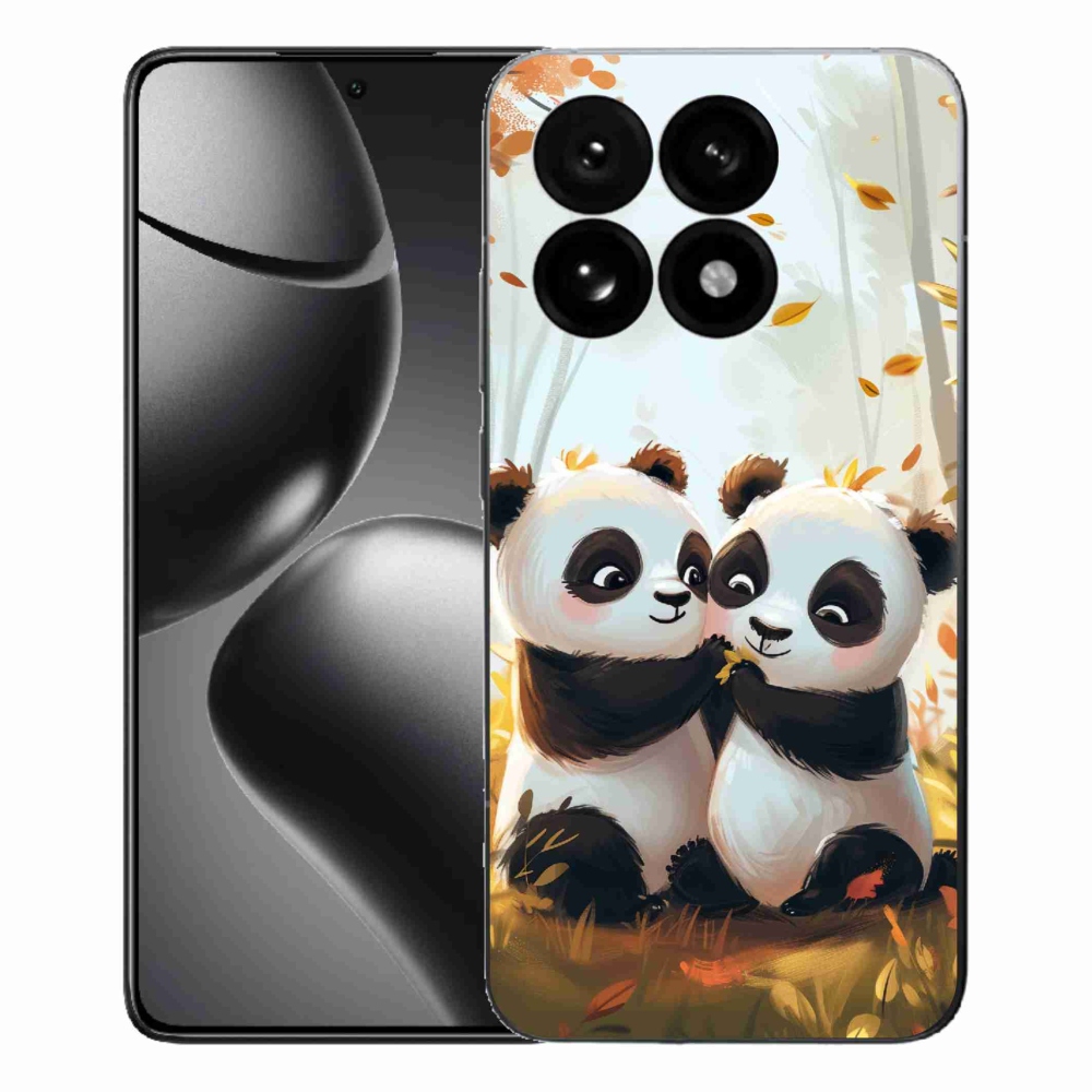 Gélový kryt mmCase na Xiaomi 15T - pandy