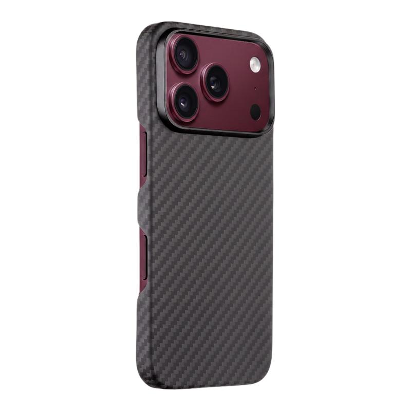Taktické puzdro MagForce z aramidu pre Apple iPhone 18 Pro, čierne