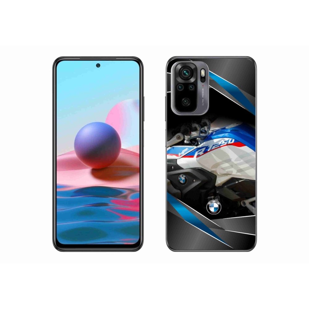 Gélový kryt mmCase na Xiaomi Redmi Note 10S - motorka bmw 1