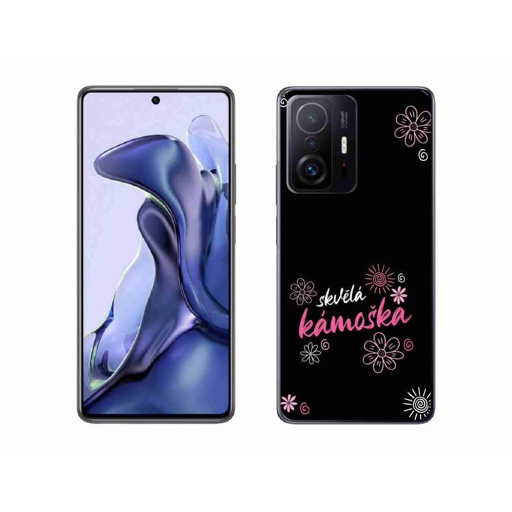 Gélový kryt mmCase na Xiaomi 11T - skvelá kamoška čierne pozadie
