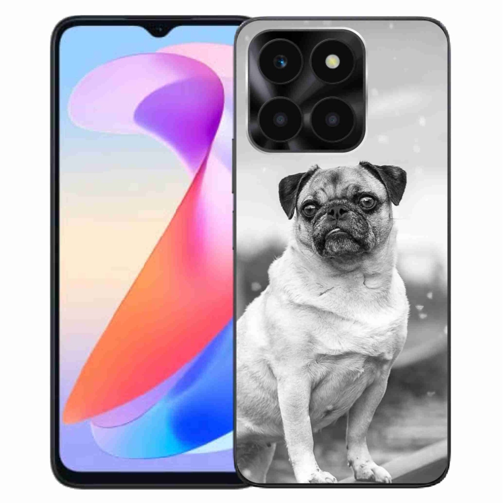 Gélový obal mmCase na Honor X6a - mops