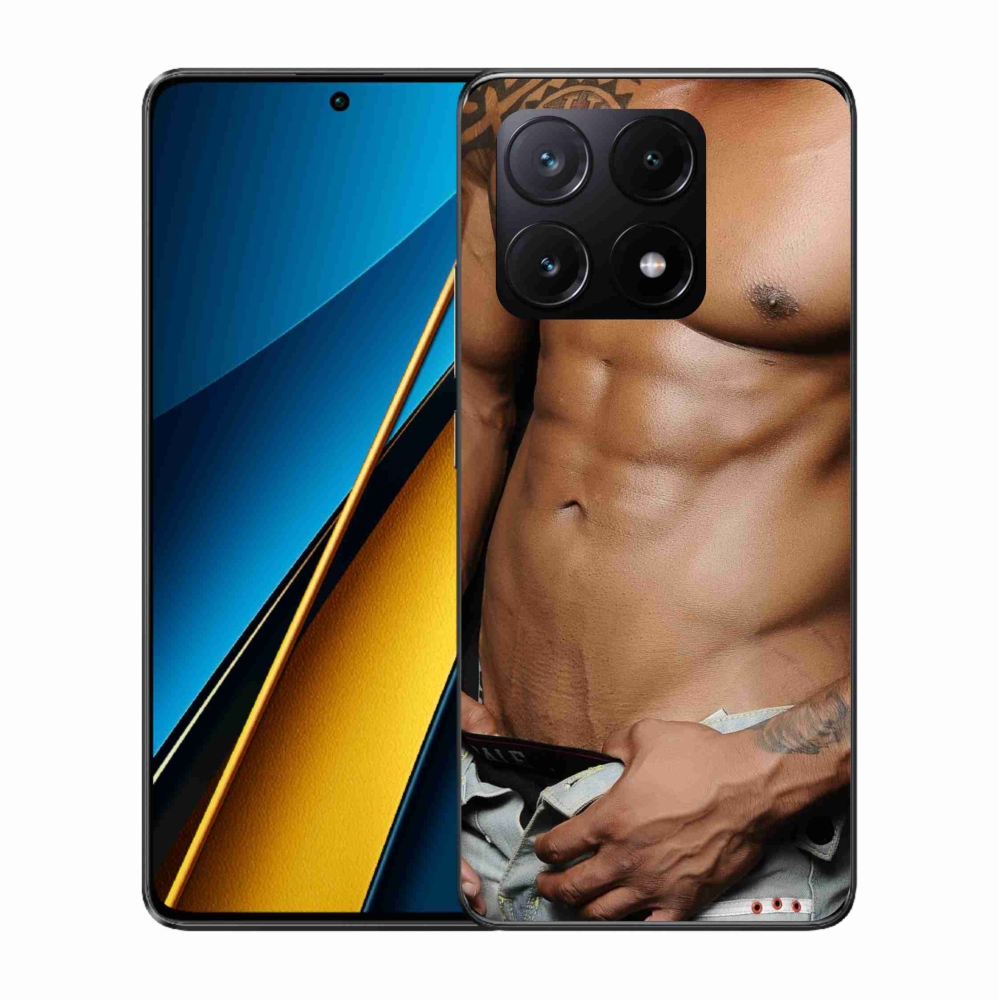 Gélový kryt mmCase na Xiaomi Poco X6 Pro 5G - sexy muž