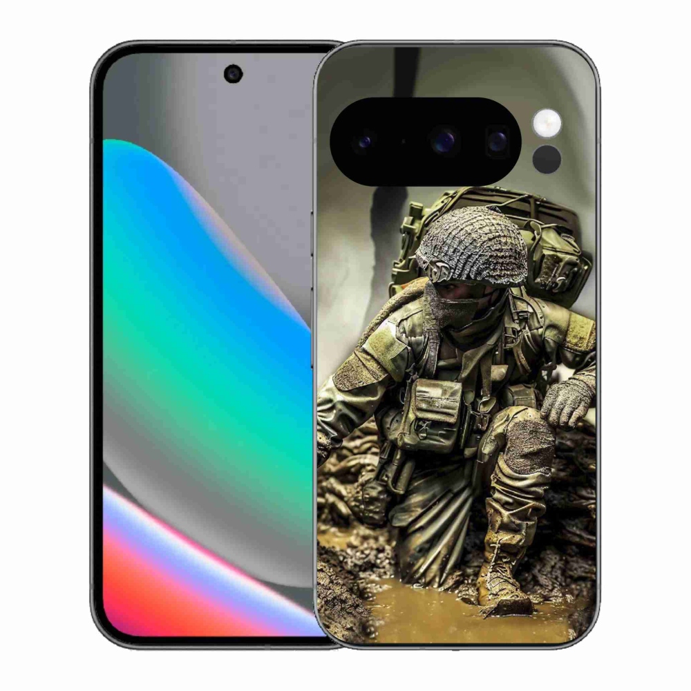 Gélový kryt mmCase na Google Pixel 10 Pro - vojak