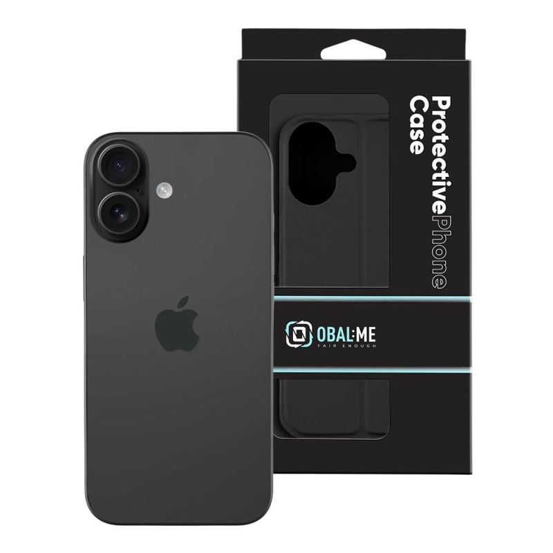 OBAL:ME SmoothTouch puzdro pre Apple iPhone 17 čierne