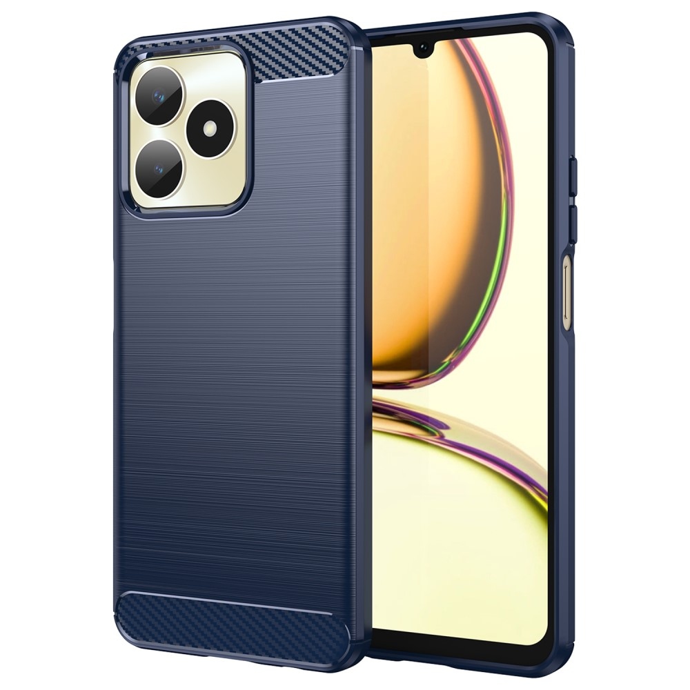 Carbon odolný gélový obal na Realme Note 50 - modrý