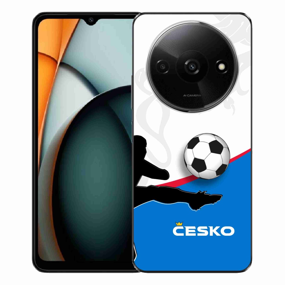 Gélový kryt mmCase na Xiaomi Redmi A3 - futbal Česko 3