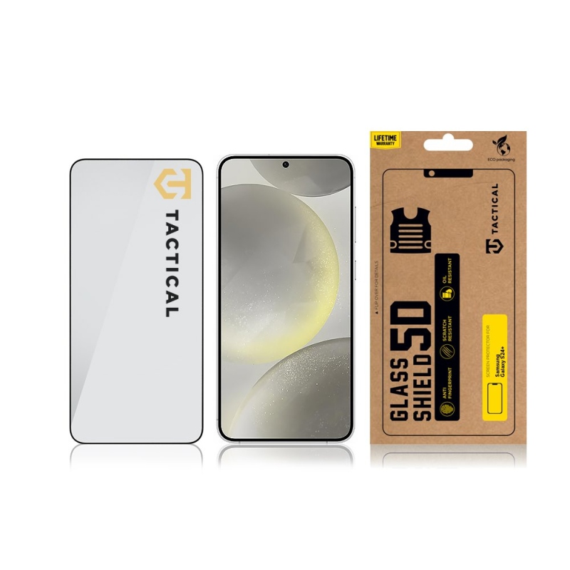 Tactical Glass Shield 5D sklo pre Samsung Galaxy S24+ Black