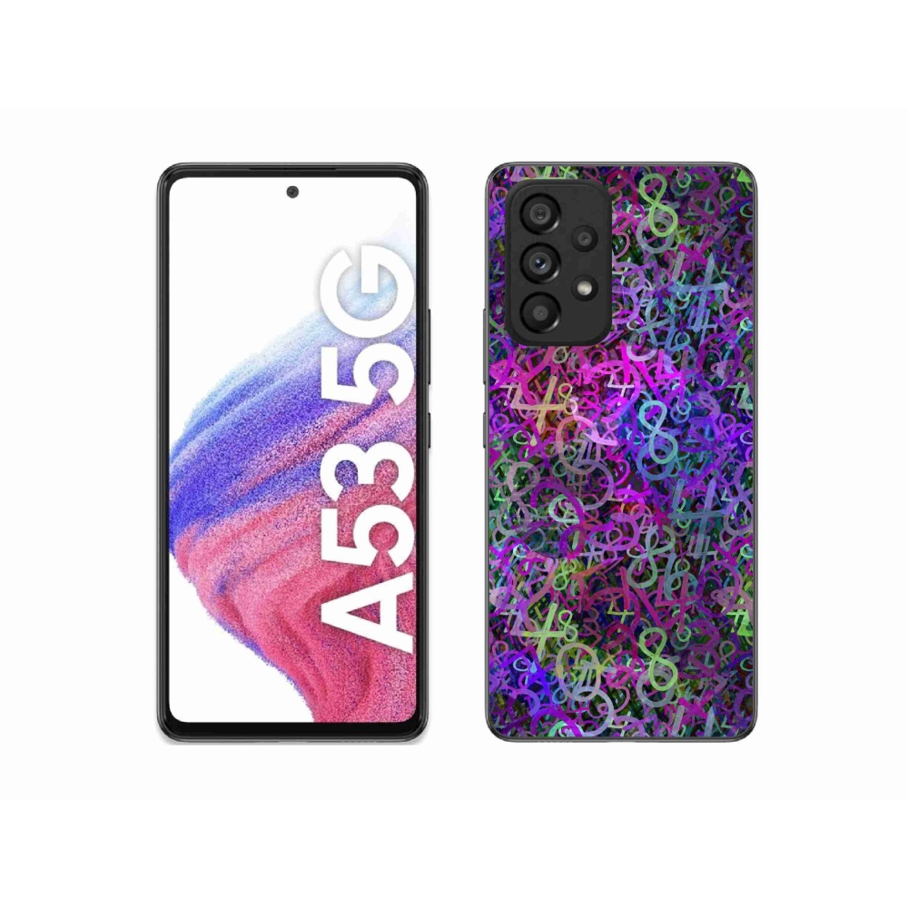 Gélový kryt mmCase na Samsung Galaxy A53 5G - abstraktný motív 25