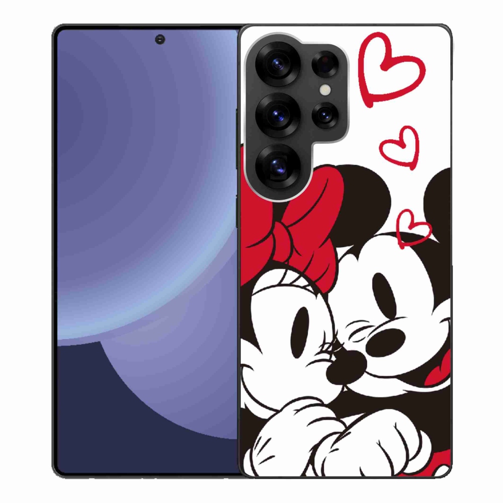 Gélový kryt mmCase na Samsung Galaxy S25 Ultra - minnie a mickey