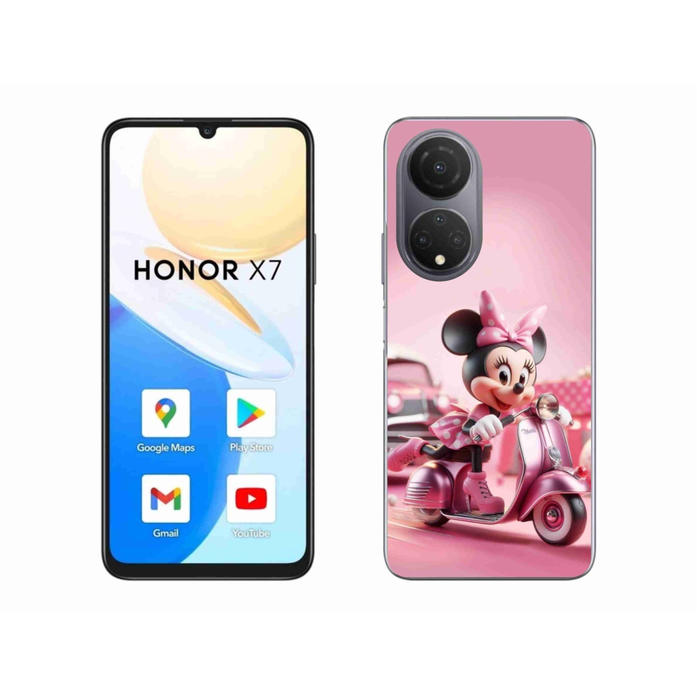 Gélový kryt mmCase na Honor X7 - minnie 1