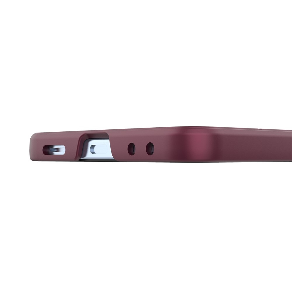 Rugg odolný gélový obal na Samsung Galaxy Z Flip7 5G - vínový