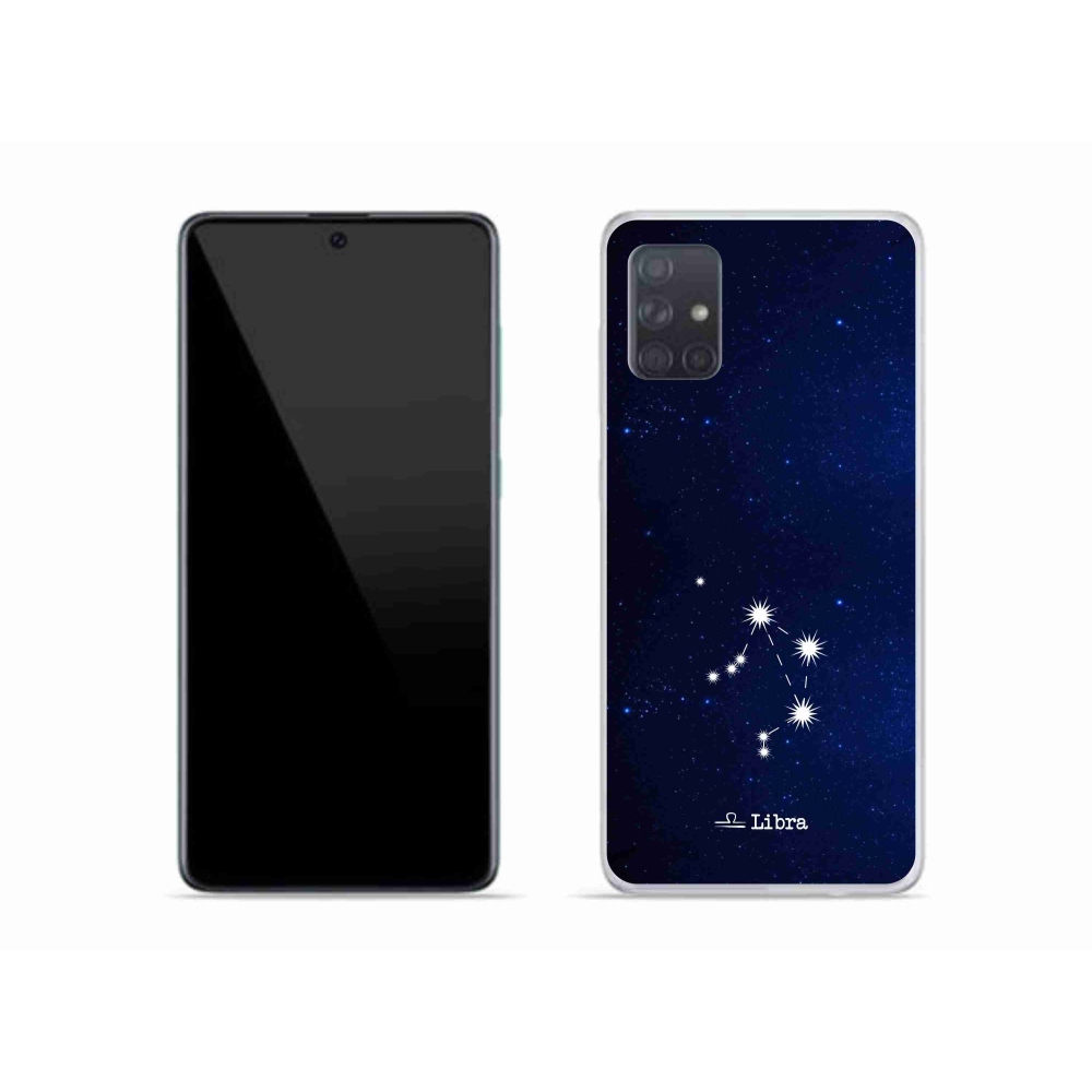 Gélový kryt mmCase na Samsung Galaxy A51 - súhvezdie Váhy