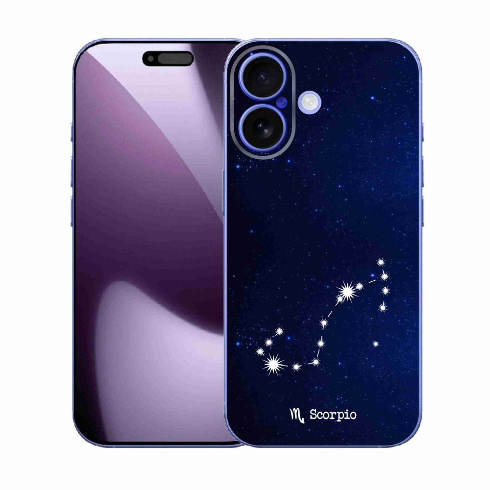 Gélový kryt mmCase na iPhone 17 - súhvezdie Škorpióna