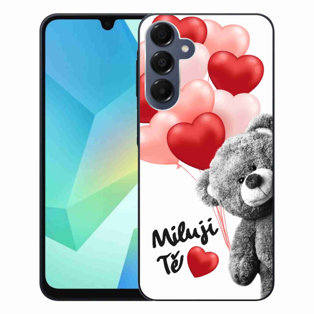 Gélový kryt mmCase na Samsung Galaxy A16 4G/5G - milujem Ťa
