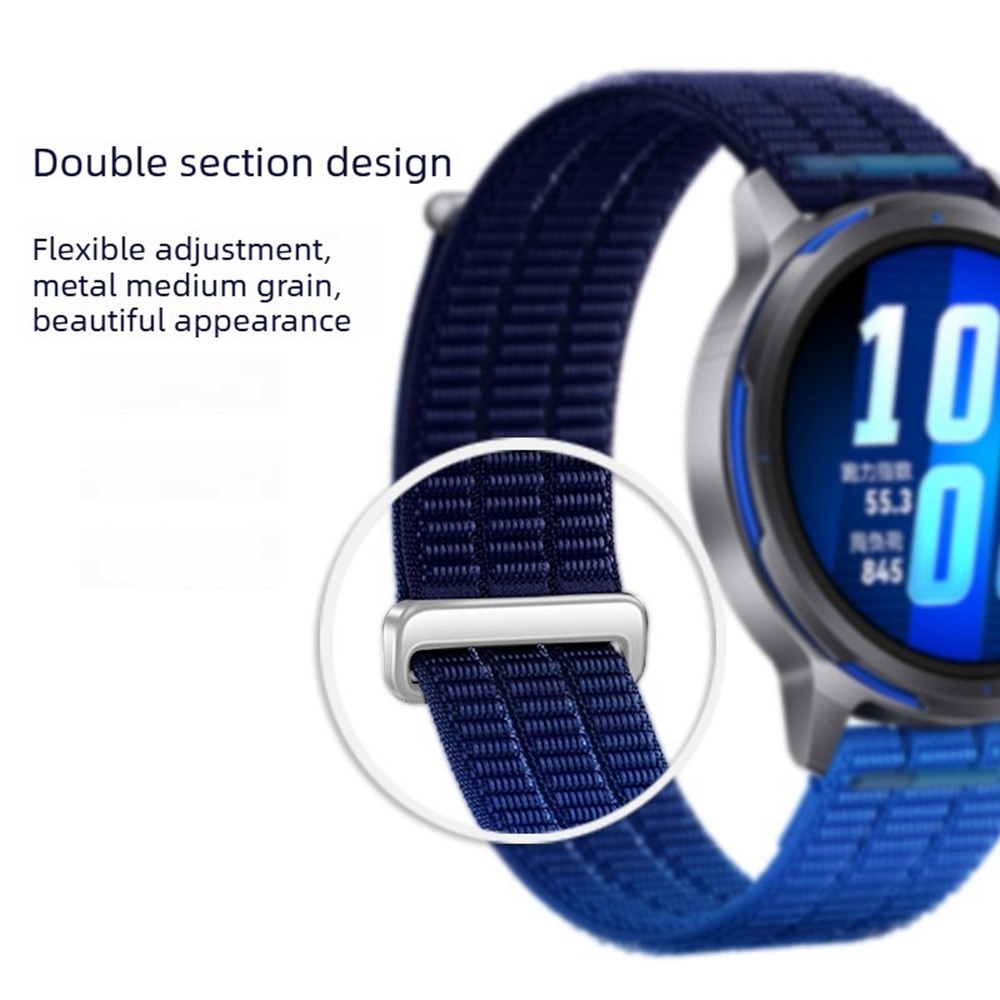 Loop nylonový remienok 20mm na Samsung Galaxy Watch7 44mm/40mm - vzor A
