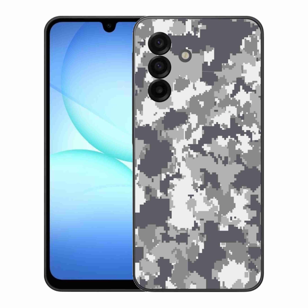Gélový kryt mmCase na Samsung Galaxy A17 4G/5G - maskáčový vzor 2