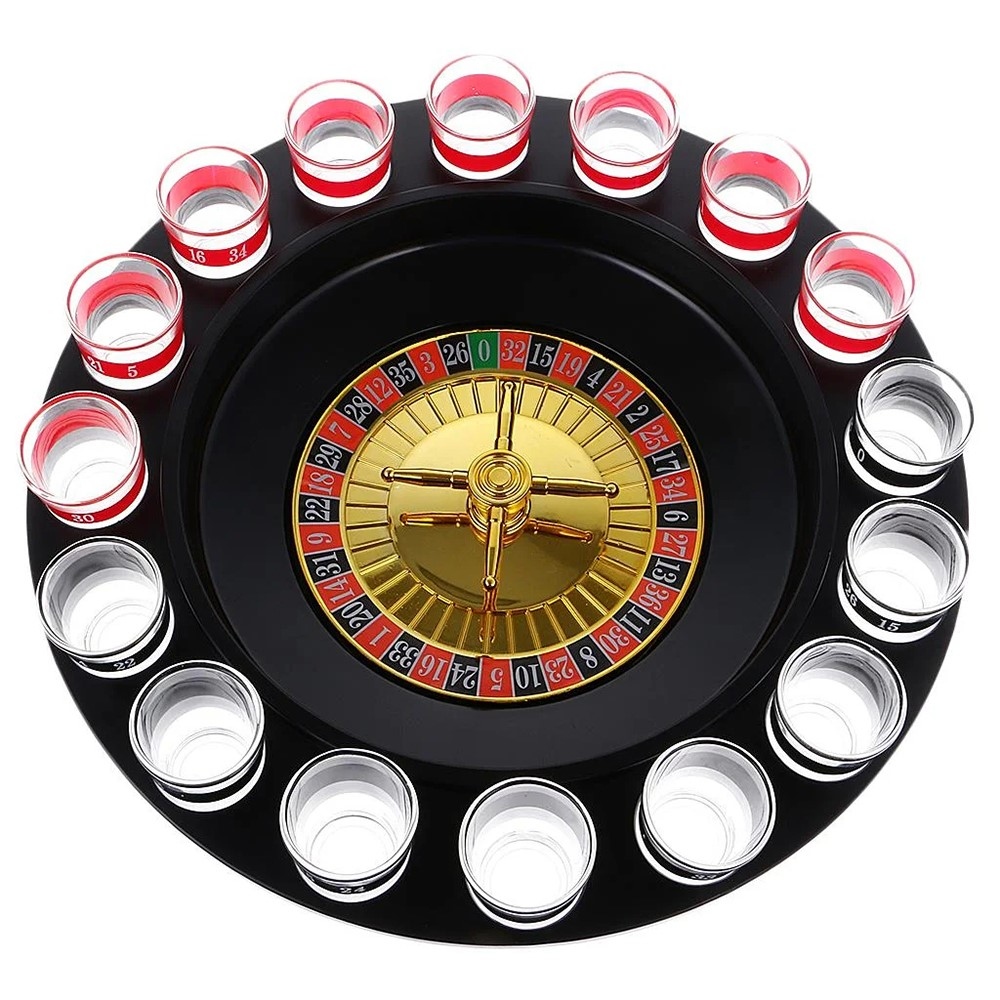 Ruská ruleta s panákmi 16 ks