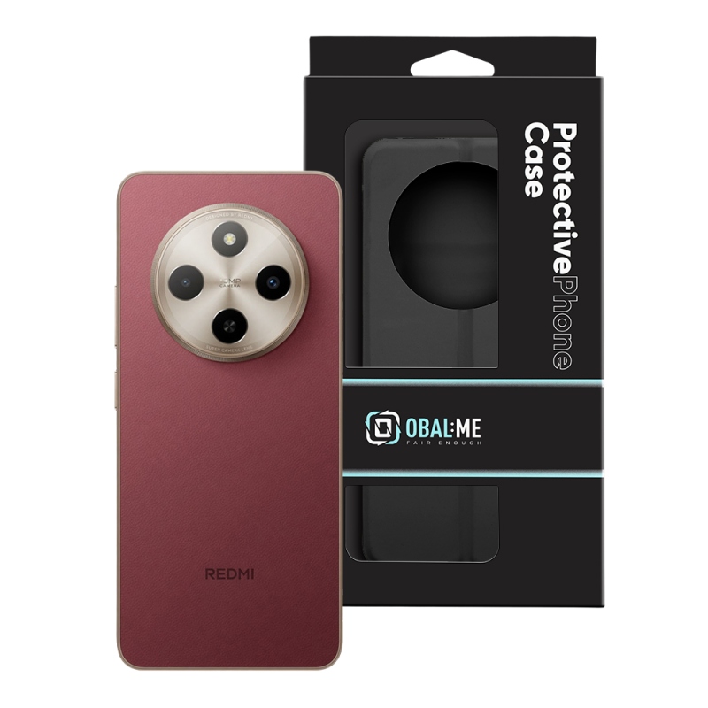 OBAL:ME SmoothTouch Puzdro pre Xiaomi Redmi 17C 4G, čierne