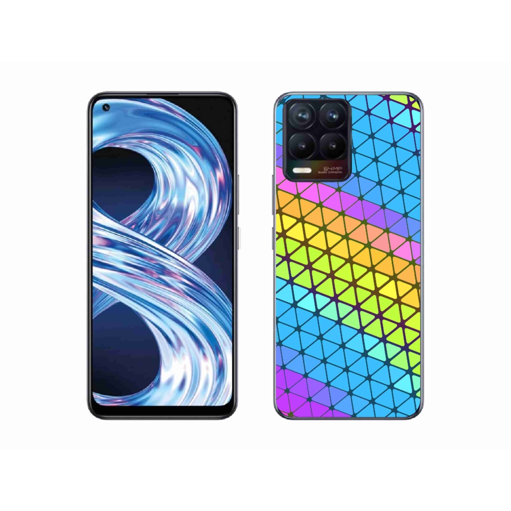 Gélový kryt mmCase na Realme 8 Pro - abstraktný motív 16