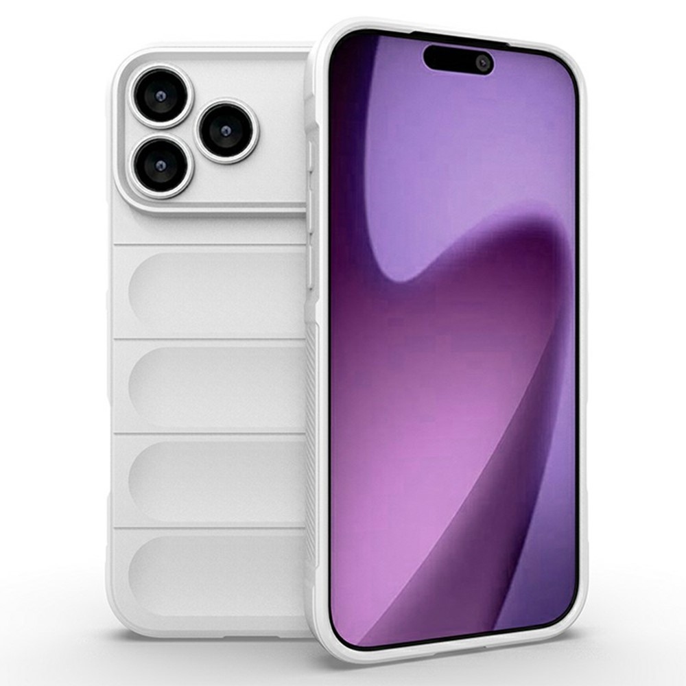 Rugg odolný gélový obal na iPhone 17 Pro Max - biely