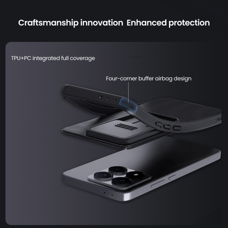 Nillkin CamShield PRO Zadný Kryt pre Xiaomi 14T Black