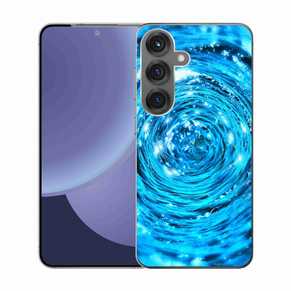Gélový kryt mmCase na Samsung Galaxy S25 - vodný vír