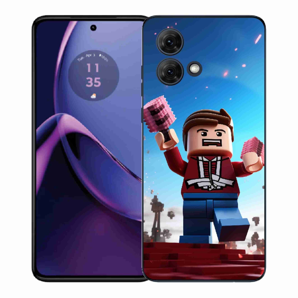 Gélový kryt mmCase na Motorola Moto G84 5G - roblox 2