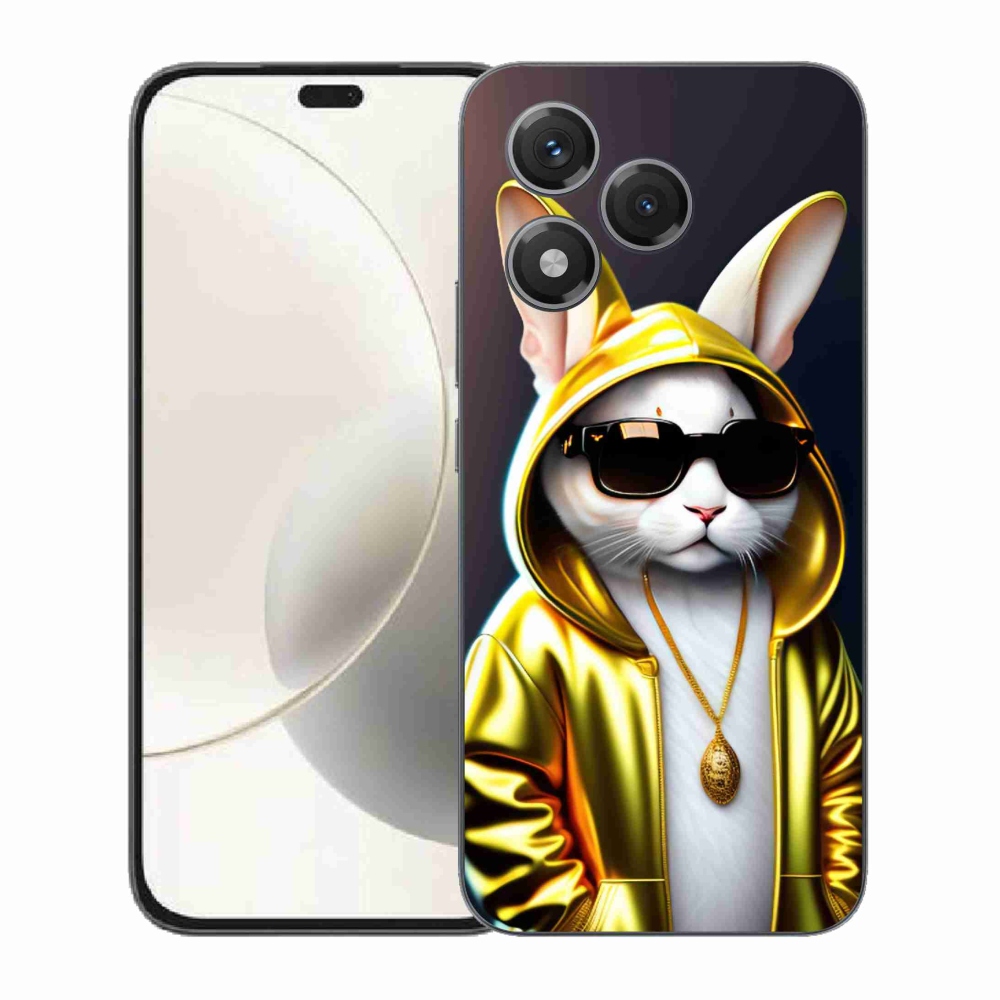 Gélový kryt mmCase na Honor 400 Lite - mačka boss