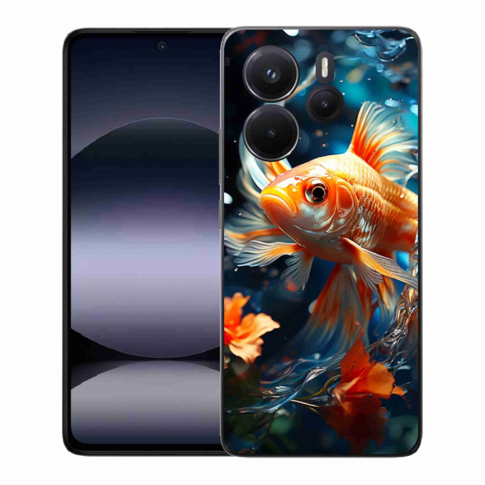 Gélový kryt mmCase na Xiaomi Redmi Note 14 - rybka