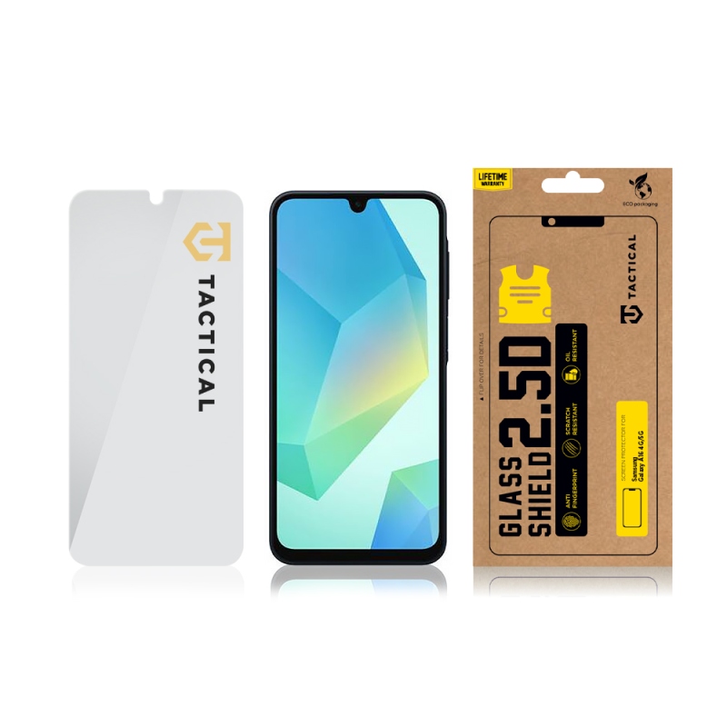 Tactical Glass Shield 2.5D sklo pre Samsung Galaxy A16 5G Clear