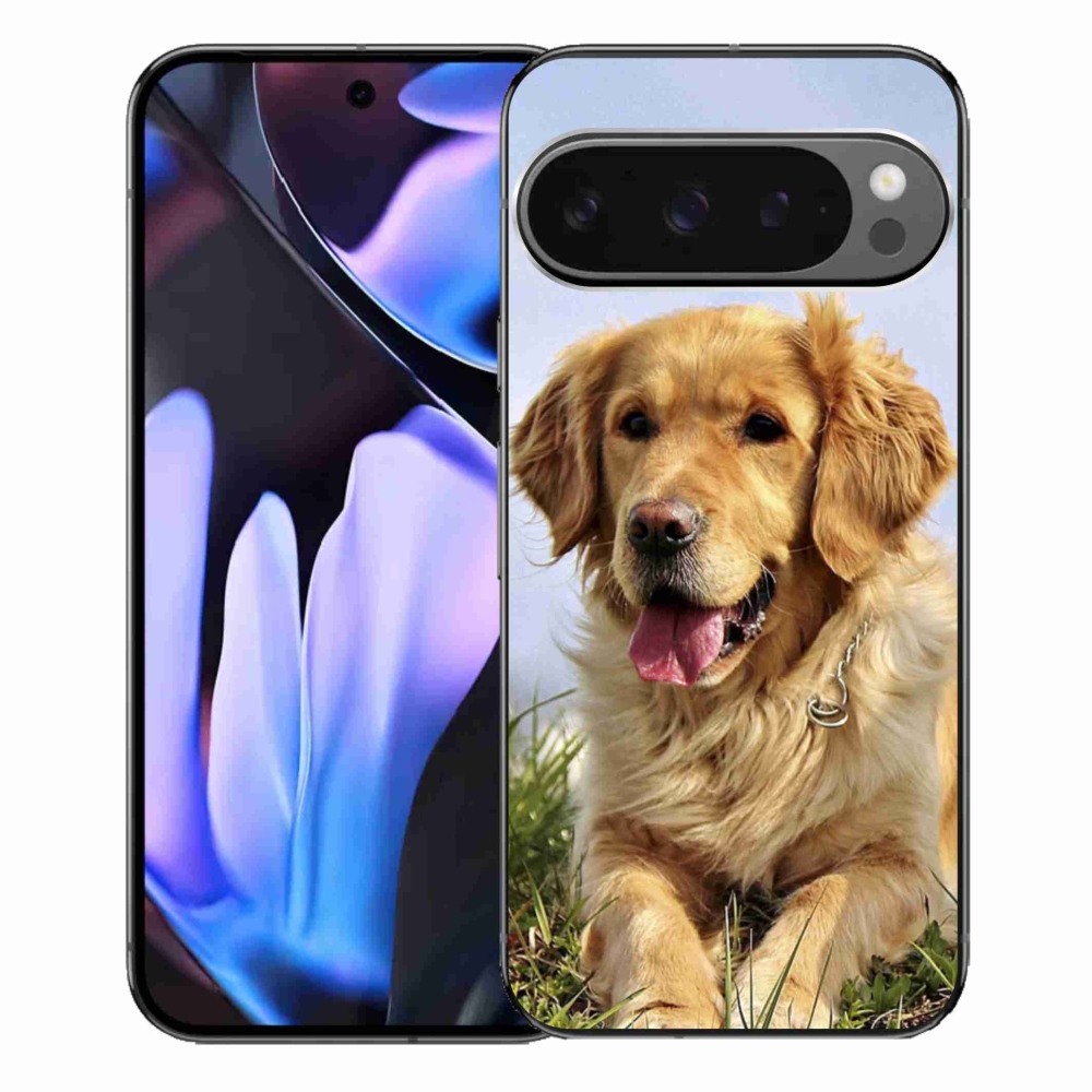 Gélový obal mmCase na Google Pixel 9 Pro XL - zlatý retriever