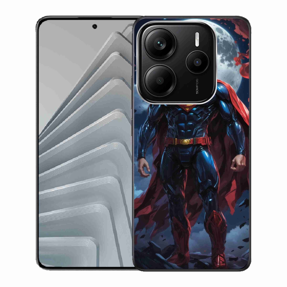 Gélový kryt mmCase na Xiaomi Redmi Note 14 5G - superman