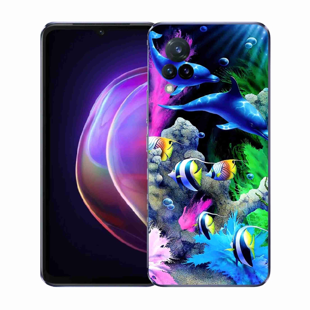 Gélový kryt mmCase na Vivo V21 4G/5G - morský svet