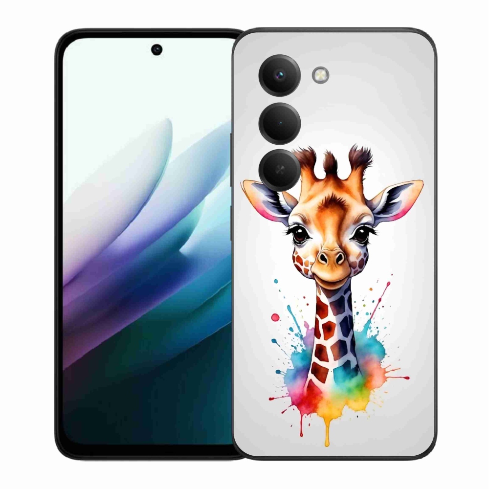 Gélový kryt mmCase na Xiaomi Redmi 15 4G/5G (171mm) - žirafa 1
