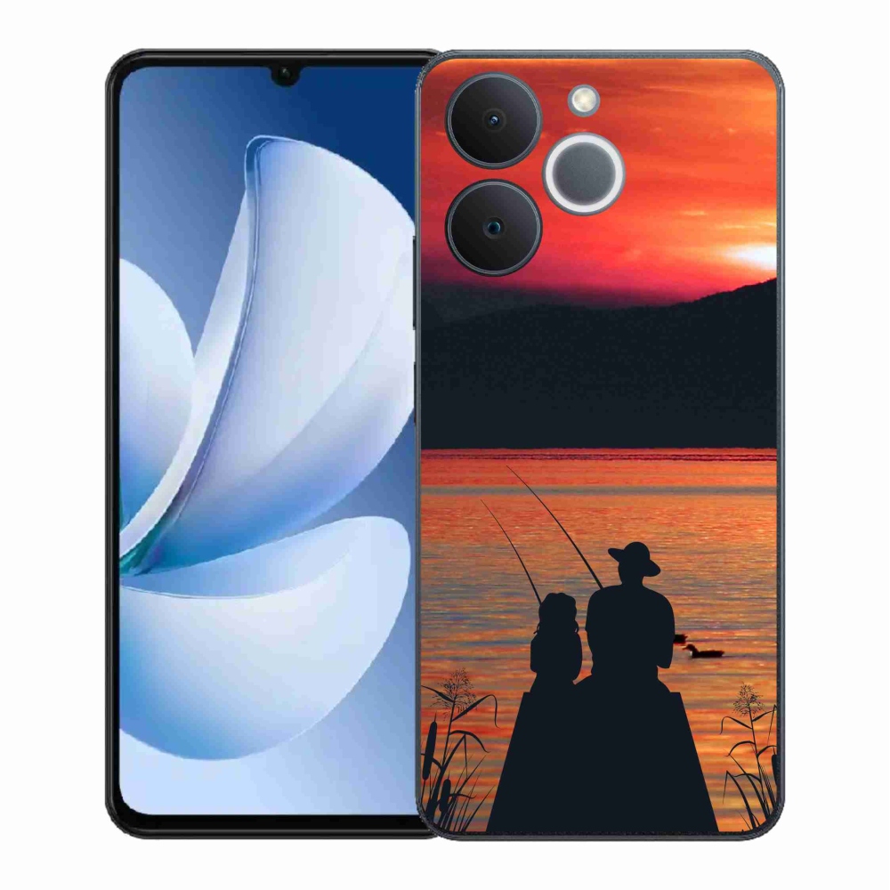 Gélový kryt mmCase na Realme Note 70T - rybárčenie 3