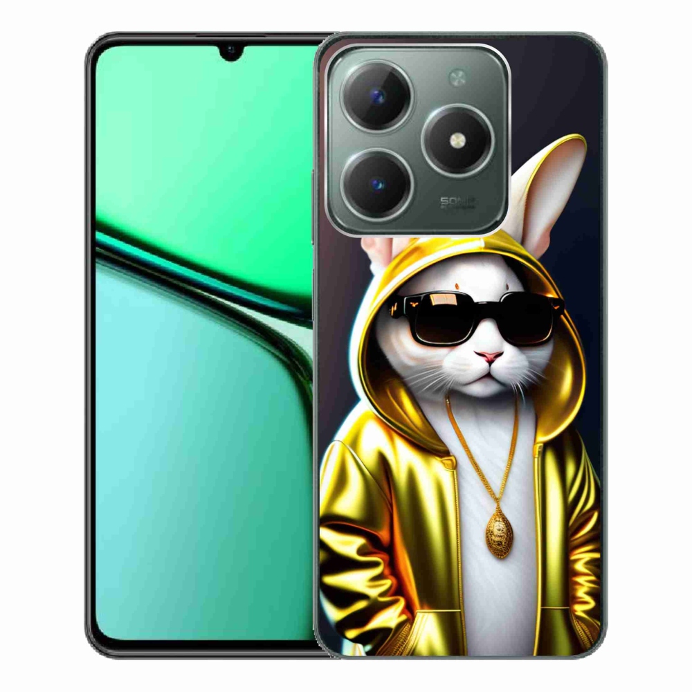 Gélový kryt mmCase na Realme C61 - mačka boss