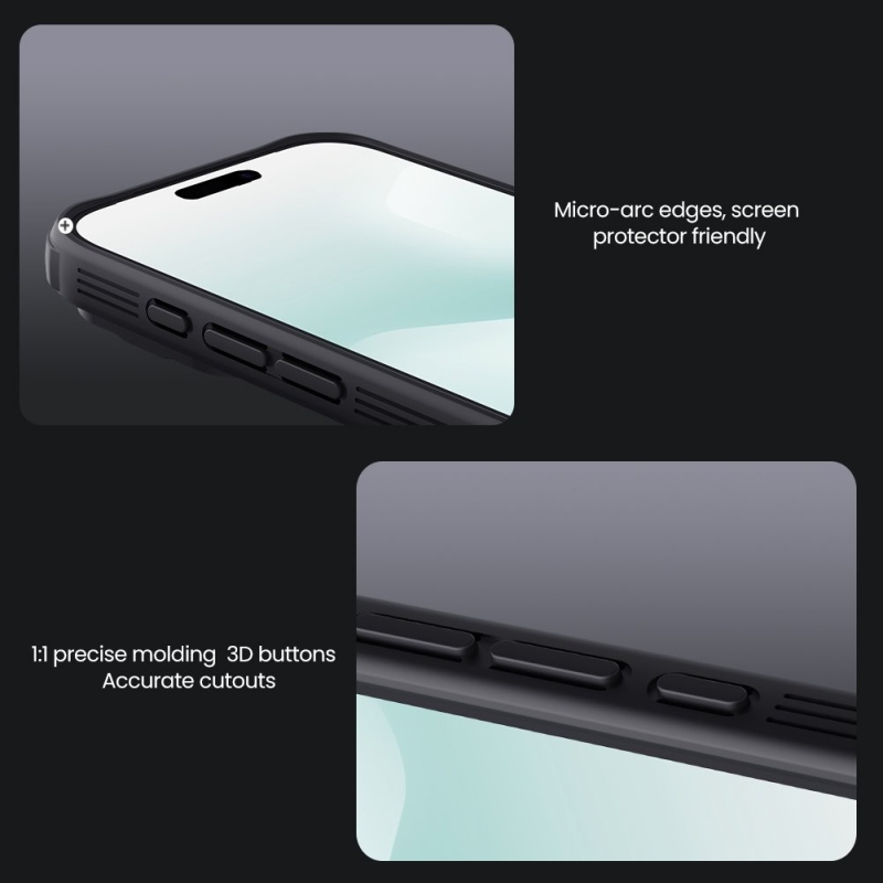Nillkin CamShield PRO Magnetický zadný kryt pre Apple iPhone 17 Pro Black