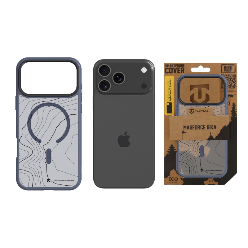 Taktický kryt MagForce Hyperstealth Sika pre iPhone 17 Pro Max Deep Blue