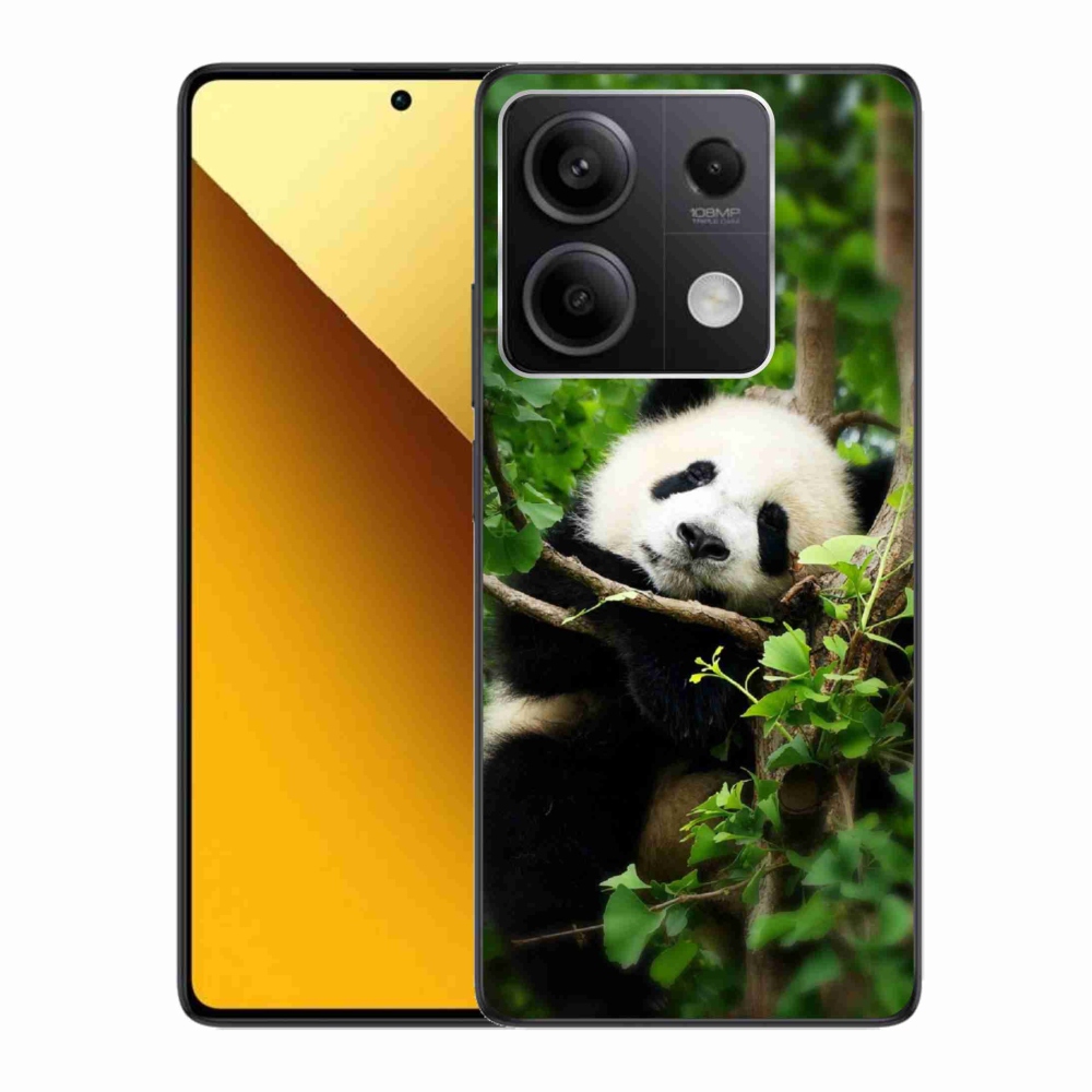 Gélový kryt mmCase na Xiaomi Redmi Note 13 5G - panda