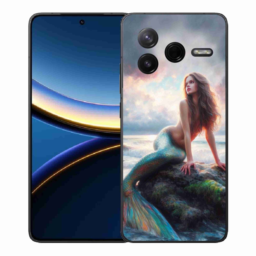 Gélový kryt mmCase na Xiaomi Poco F7 Pro - morská panna