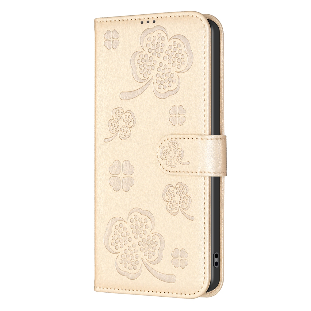 Clover knižkové púzdro na iPhone 17 Air - zlaté