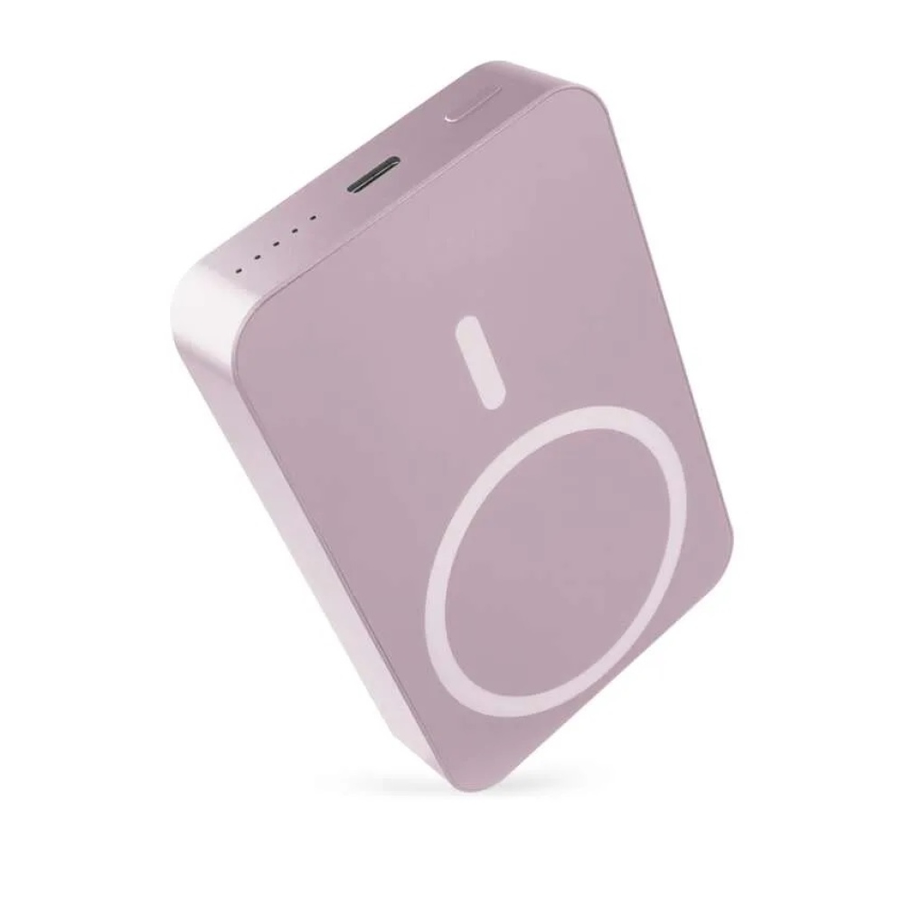 Powerbanka EMOS WI 1046, 10 000 mAh, 20 W+Wireless - lososová