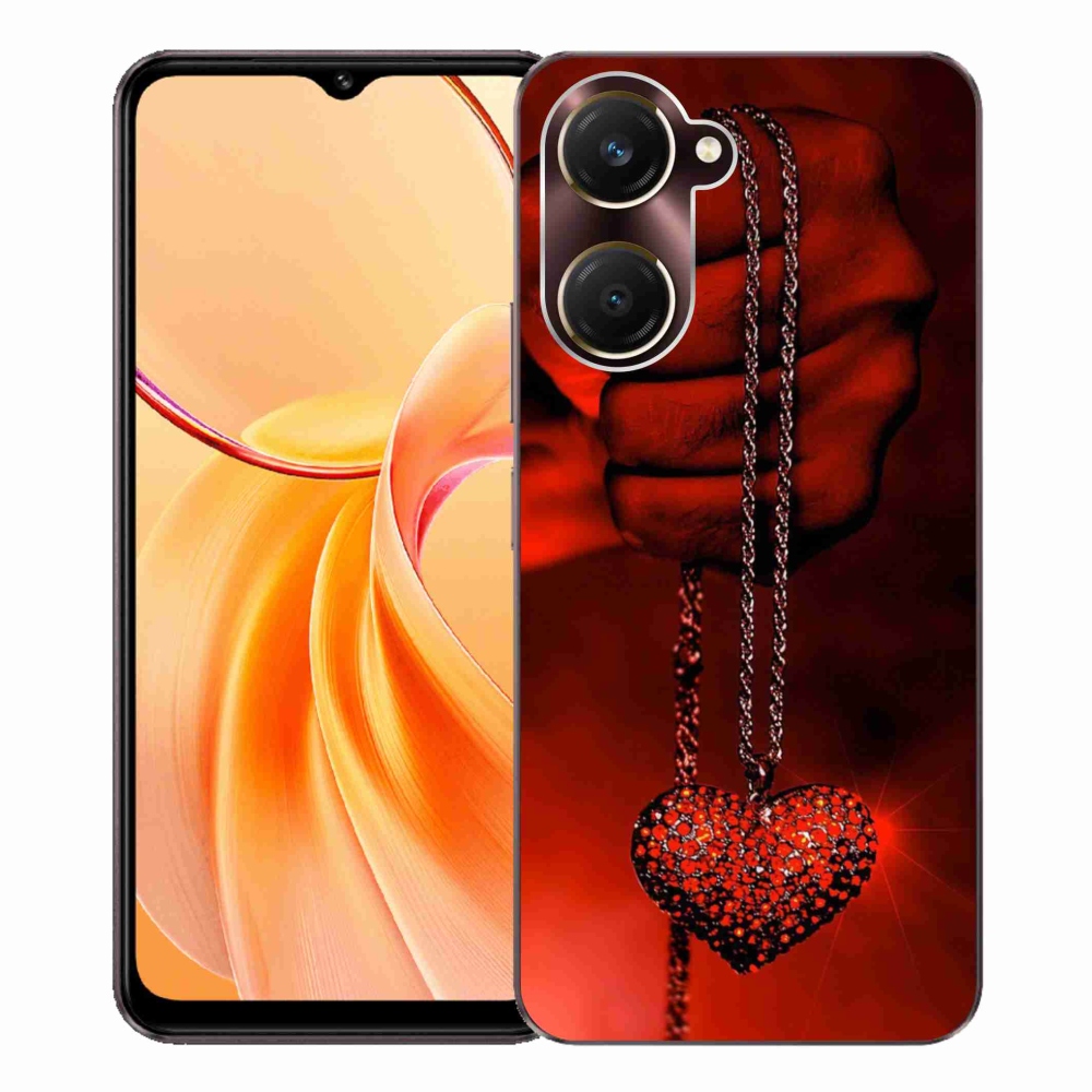 Gélový kryt mmCase na Vivo Y28s 5G - náhrdelník
