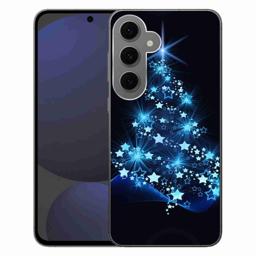 Gélový kryt mmCase na Samsung Galaxy S24 FE - vianočný stromček