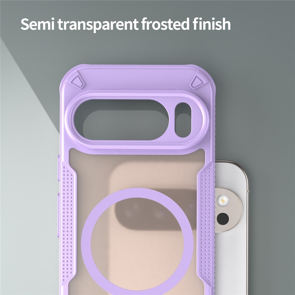 Froste odolný kryt s MagSafe na Google Pixel 10 Pro - fialový