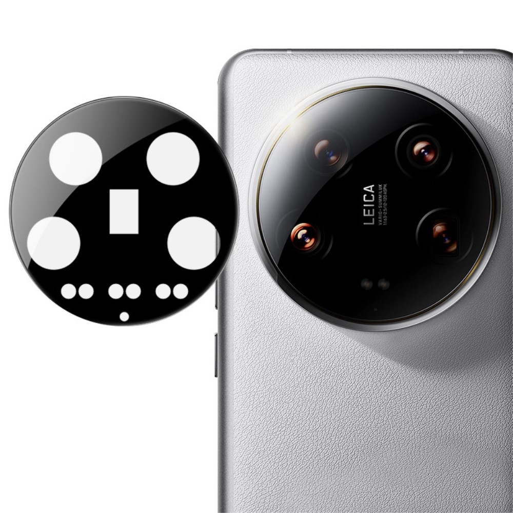 IMK sklo šošovky fotoaparátu na Xiaomi 14 Ultra - čierne