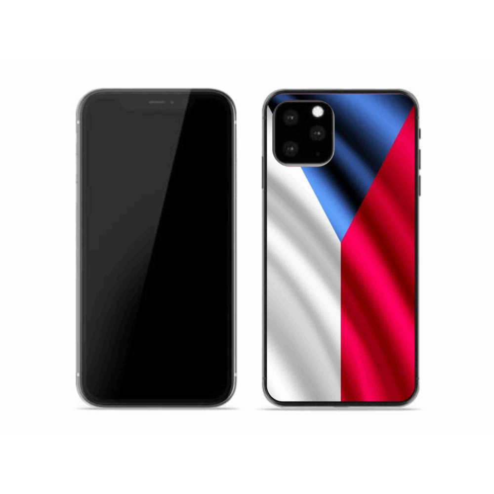 Gélový kryt mmCase na mobil iPhone 11 - česká vlajka