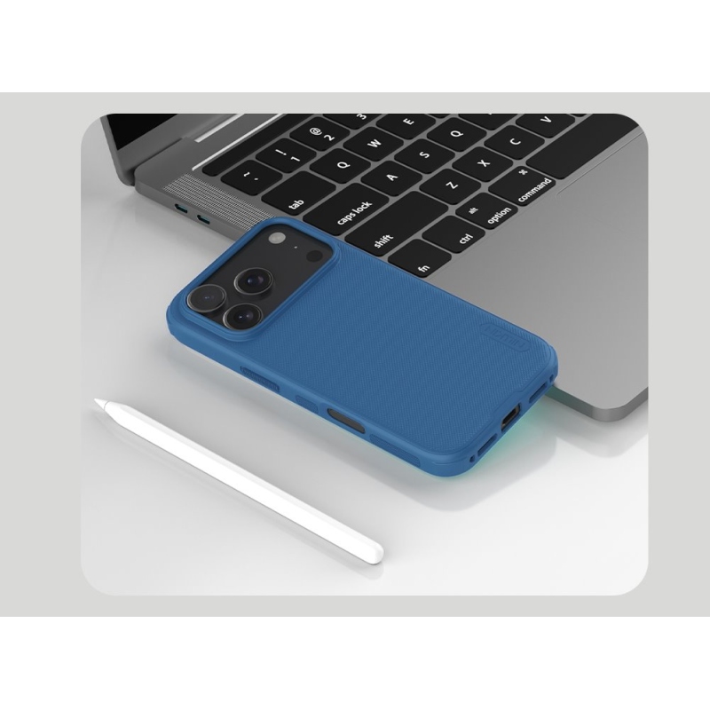 Nillkin Super Frosted PRO Zadný kryt pre Apple iPhone 17 Pro Blue
