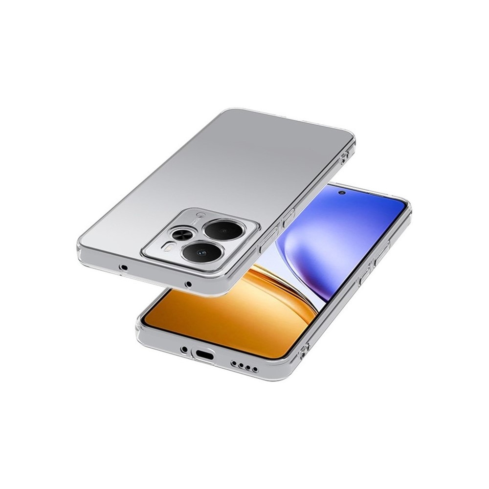 Priehľadný gélový obal na Realme 14T 5G - priehľadný